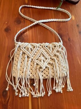 Macromae fringe purse NWOT